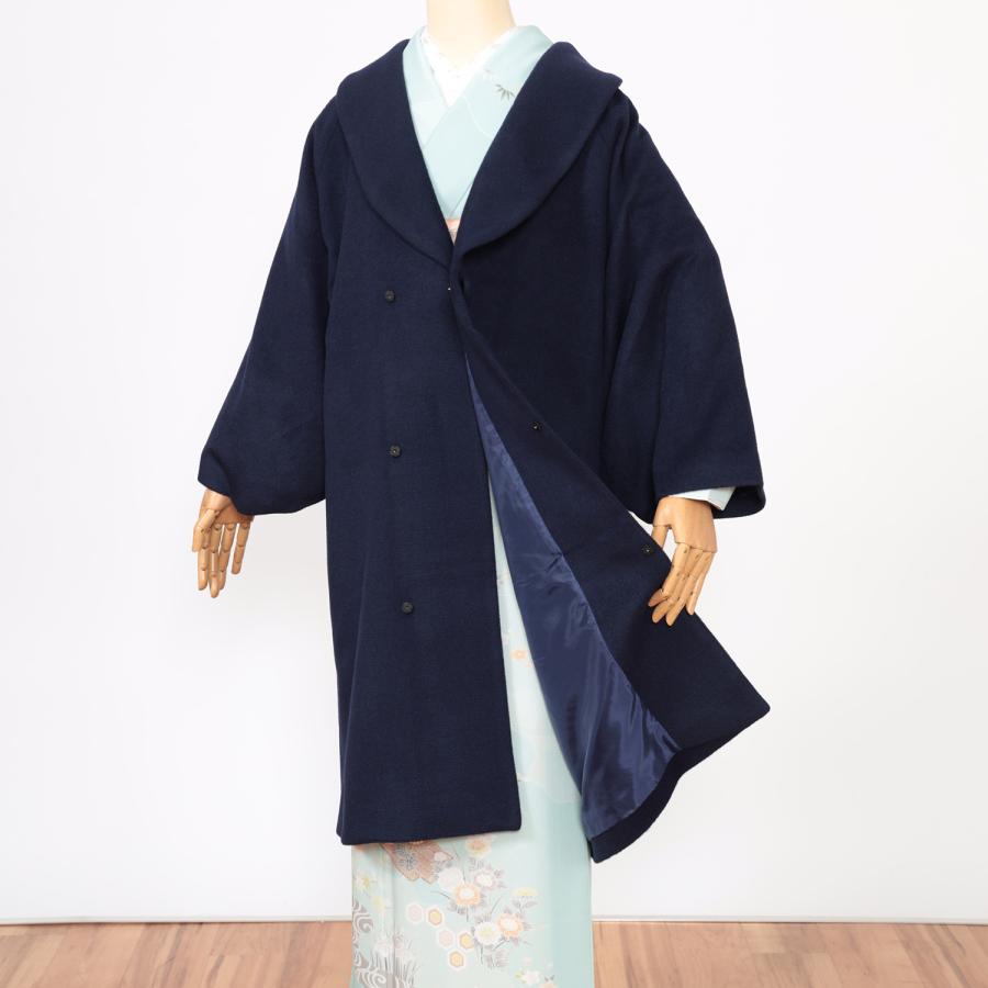 和装コート 冬 レディース アンゴラ へちま衿 ロング 和服 着物用 