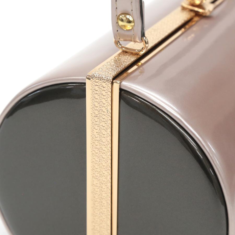 振袖用 草履 バッグ セット くすみピンク ダークグレー 無地 成人式