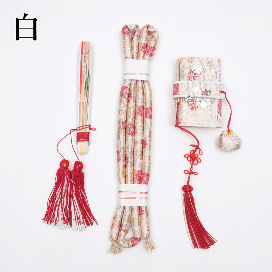 七五三 伝統衣装と小物セット 赤 Amazon | [京都室町st．] 七五三 はこせこセット R・Kブランド 7