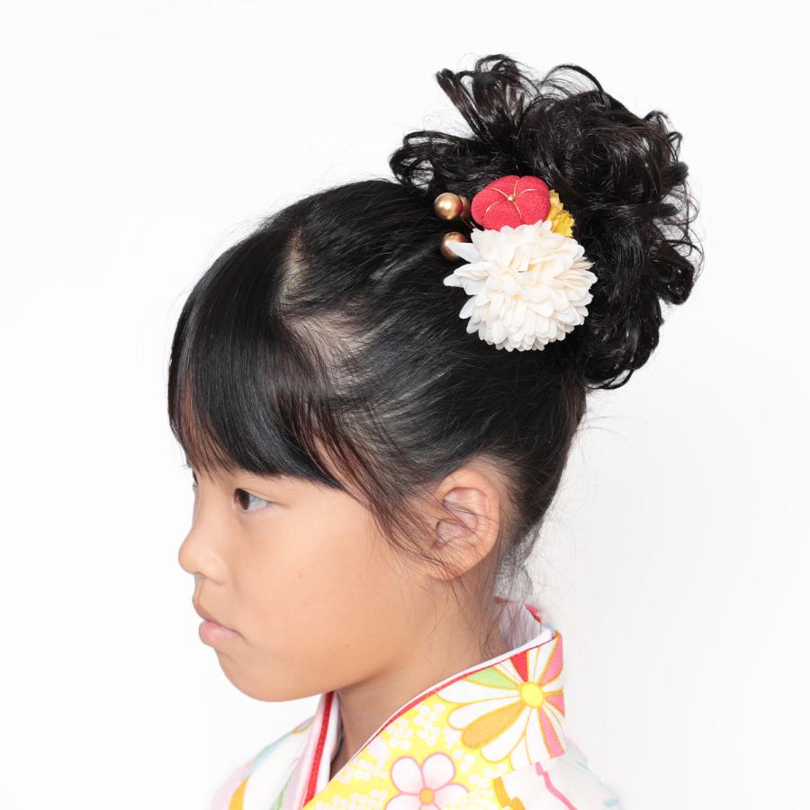 髪飾り 子供 七五三 卒業式 着物 和服 袴 ヘアアクセサリー 花 キッズ