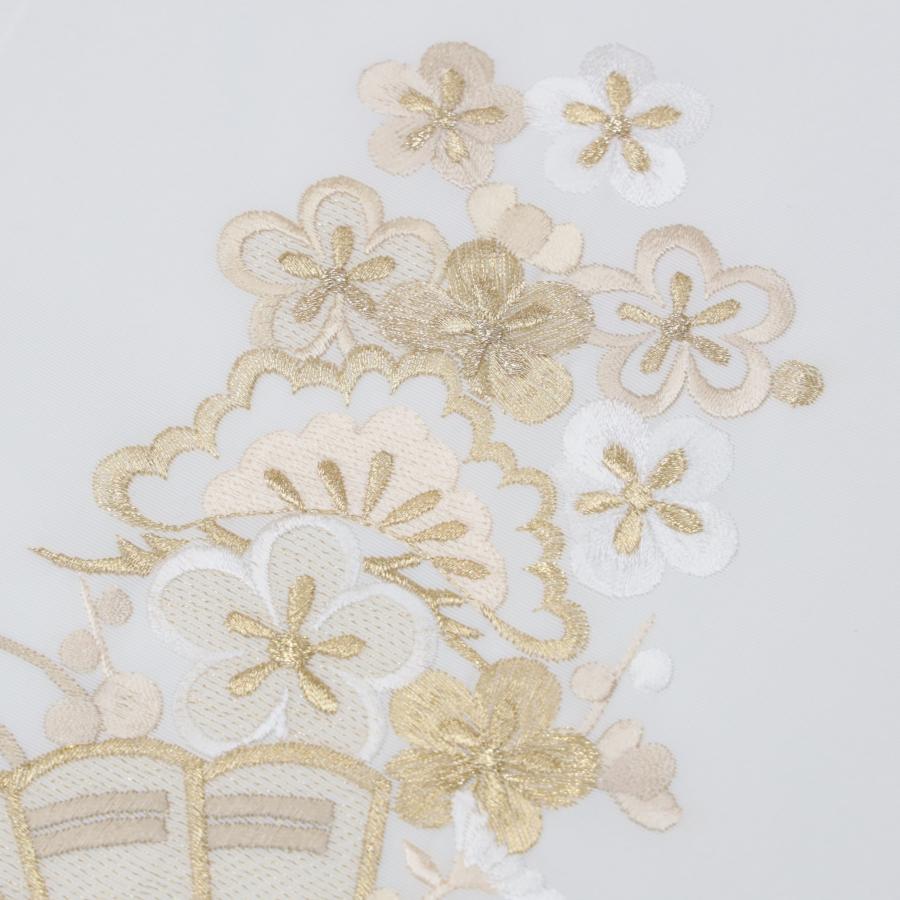 半衿 刺繍 振袖 袴 長襦袢 半襟 金 ゴールド 優しい金色 刺繍半襟 刺繍