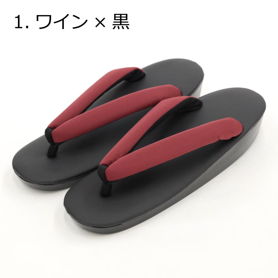 和装用 草履(黒)　新品・未使用 ROCCA（六花） 喪服用 草履 日本製 喪草履 黒 痛くない S M L LL
