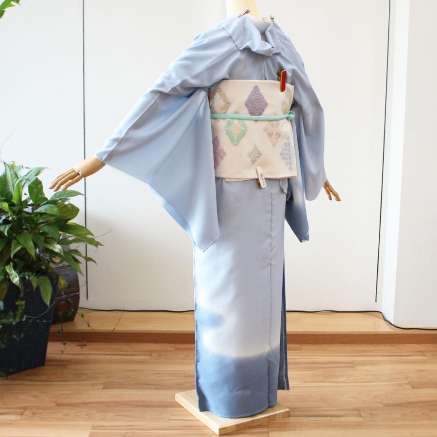 附け下げ 付け下げ 訪問着 夏着物 夏 単衣 5月〜9月 青 水色 附け下げ 付け下げ 訪問着 夏着物 夏 単衣 5月〜9月 青 水色