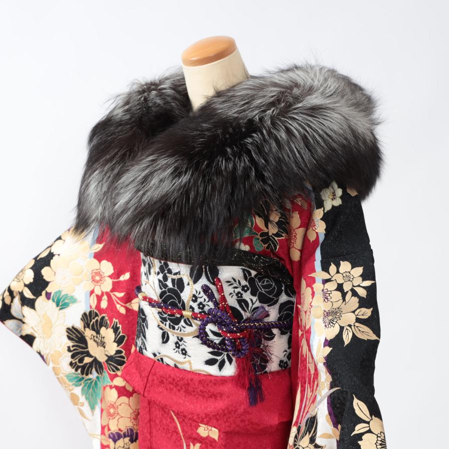 シルバーフォックス ファー ショール SAGA FURS 成人式 振袖 最 シルバーフォックス ファー ショール SAGA FURS 成人式 振袖 最