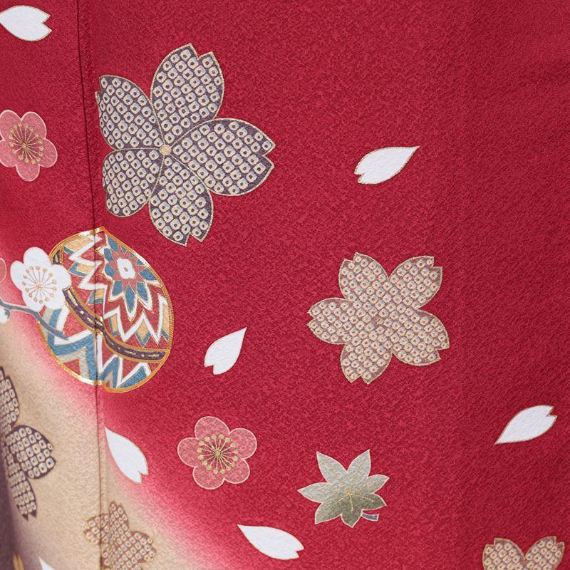 振袖レンタル 成人式 フルセット 1月 振袖 レンタル 赤 小さい