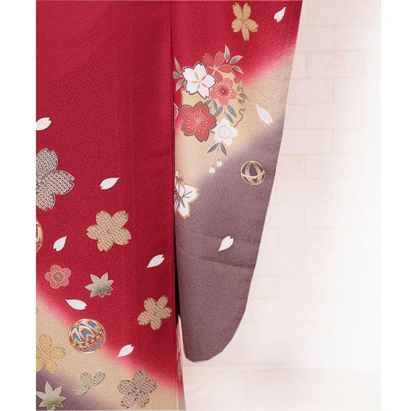 振袖レンタル 成人式 フルセット 1月 振袖 レンタル 赤 小さい