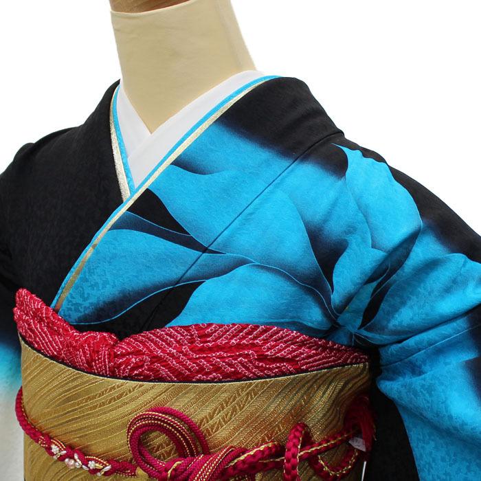 振袖 レンタル 成人式 1月 青 黒 身長 大きいサイズ ぽっちゃり 二十歳