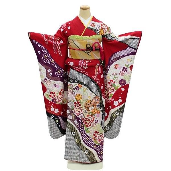 平和屋着物○名門 藤娘きぬたや・総絞り(杢目絞り) 小紋 正絹 逸品