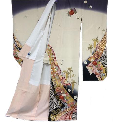 訳あり特価品】振袖 お仕立て上がり 成人式 アンティーク 正絹