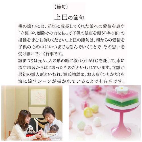 掛け軸 掛軸 七段飾り 田辺修二 尺五立 54.5×190cm 桐箱収納 雛人形