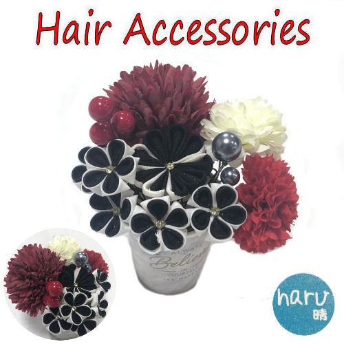 大手サイト 髪飾り ヘアｕピン１１点 ハンドメイド ちりめん つまみ細工 成人式 七五三 Uピン 振袖 卒業式 結婚式 ヘアピン 浴衣 髪かざり 和装 日本製 公式販売店 Www Superavila Com