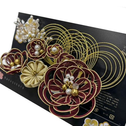 専用　成人式　七五三　梅花揃え　金属簪　花簪　櫛簪　平打ち簪　Uピン簪 水引簪 専用 成人式 七五三 梅花揃え 金属簪 花簪 櫛簪 平打ち簪 Uピン