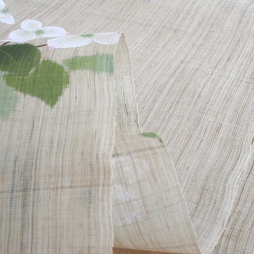 麻のれん 手描きのれん 「山法師」本麻のれん 本麻 のれん 暖簾 洛柿庵