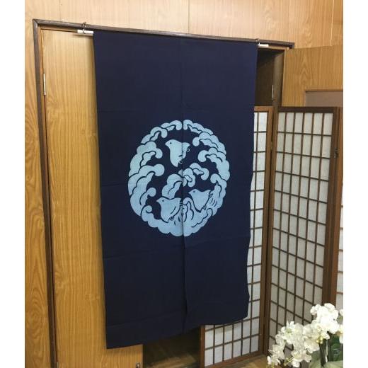 くろちく【新品】高級麻暖簾♪円相戌♪150センチ 27000円 くろちく【新品】高級麻暖簾♪円相戌♪150センチ 27000円