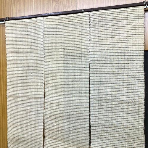 麻布のれん 透かし織り麻のれん（生成）87cm×100㎝ のれん 暖簾 おしゃれ