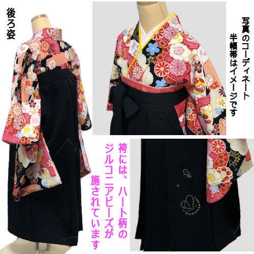 503aj27□十三参り 卒業式 ジュニア振袖&袋帯 楓 カラフル□状態良好