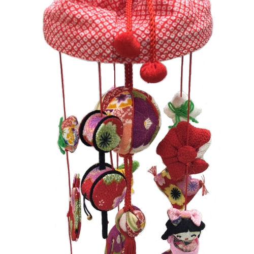 ちりめん細工 吊るし飾り 吊るし雛 雛祭り サクラ花 ひな飾り 6