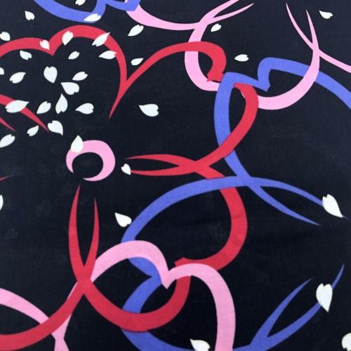 浴衣 レディース ゆかた モダン桜柄 黒地 和風 モダン柄 紅梅織 お仕立て上がり フリーサイズ さくら ブラック 単品 綿１００ レトロ 女性用 Y 294 和雑貨の店京美2号店 通販 Yahoo ショッピング