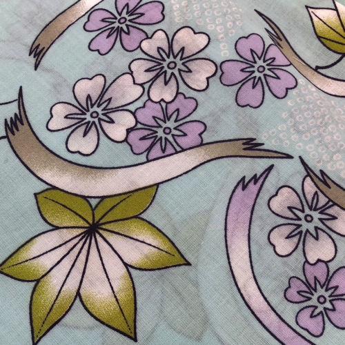 綿絽　浴衣　ブルー　瓢箪 綿絽 浴衣 ブルー 瓢箪 綿絽 浴衣 ブルー 瓢箪