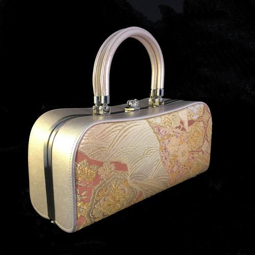 草履バッグセット 西陣帯地 礼装用 黒留袖 フォーマル フリーサイズ