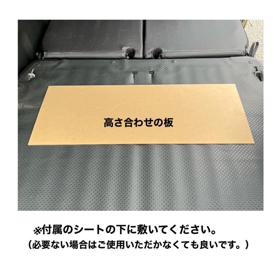 フロアパネル小口張り ブラック DAIHATSU アトレー 700系 床マット 車