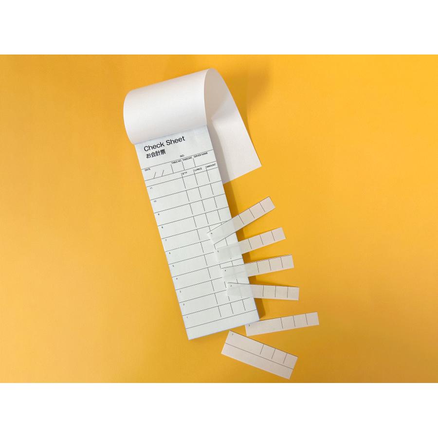 会計伝票 2枚複写タイプ（10冊入り）D-2E-5 英字表記 No入 1枚目に