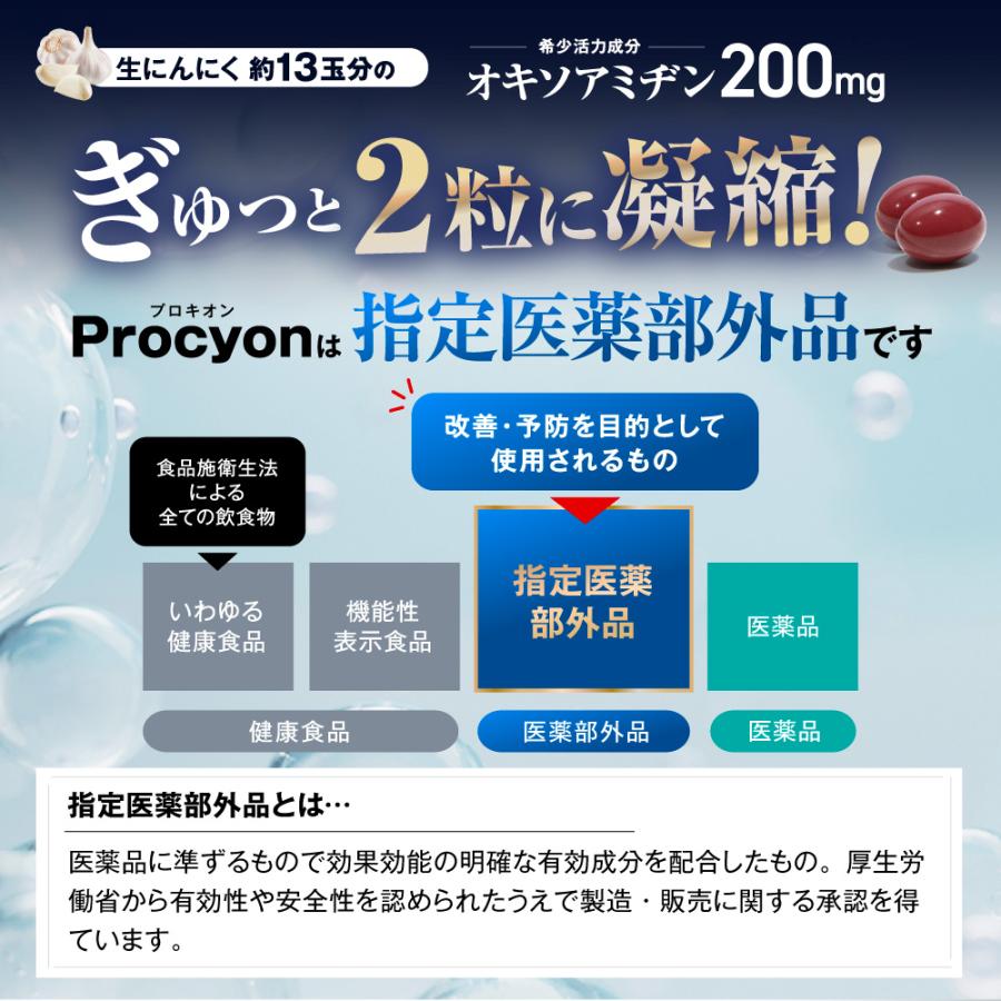 プロキオン procyon 指定医薬部外品 60日分 男性 活力ケア 厳選配合