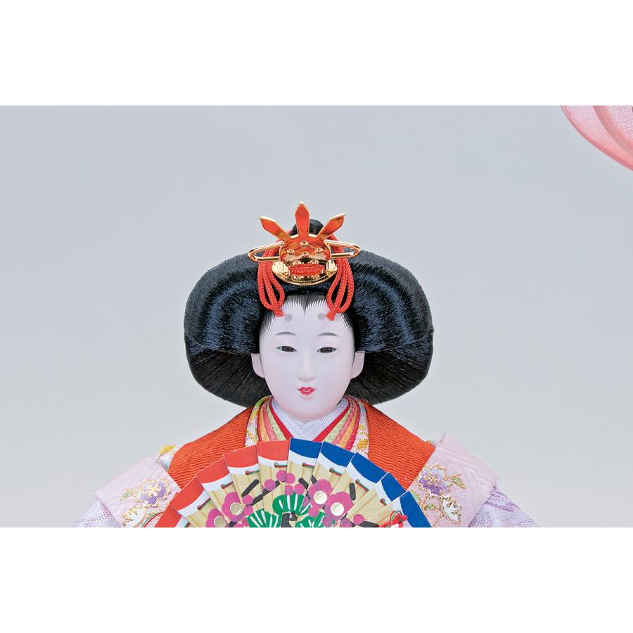 雛人形 久月 ケース飾り ひな人形 親王飾り 芥子親王 ガラス 雛人形 久月 ケース飾り ひな人形 親王飾り 芥子親王 ガラス