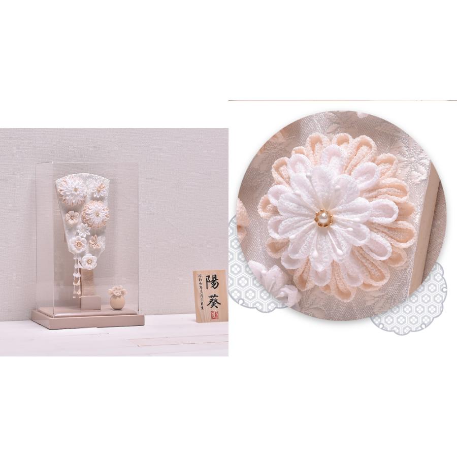 羽子板 つまみ細工 コンパクト かわいい おしゃれ 匠一好