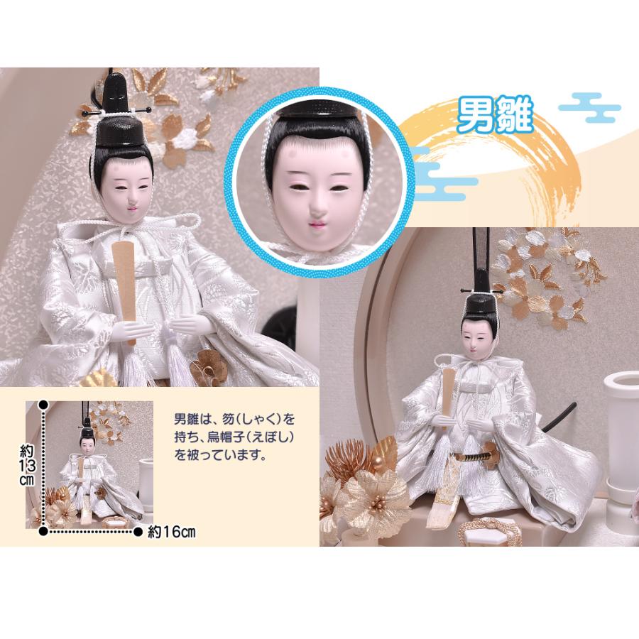 雛人形 コンパクト ひな人形 おしゃれ かわいい【和奏wakana 雛人形 コンパクト ひな人形 おしゃれ かわいい【和奏wakana