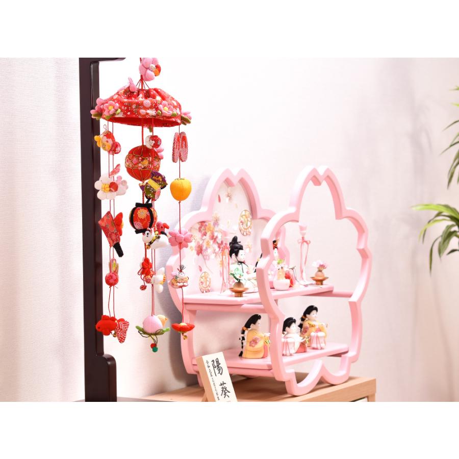 つるし雛 つるし飾り 選べるつるし雛（小）桜うさぎ/ひなもも 名入り