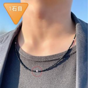 ネコ ガーネット 柘榴石 1月誕生石 ネコカットネックレス プレゼント