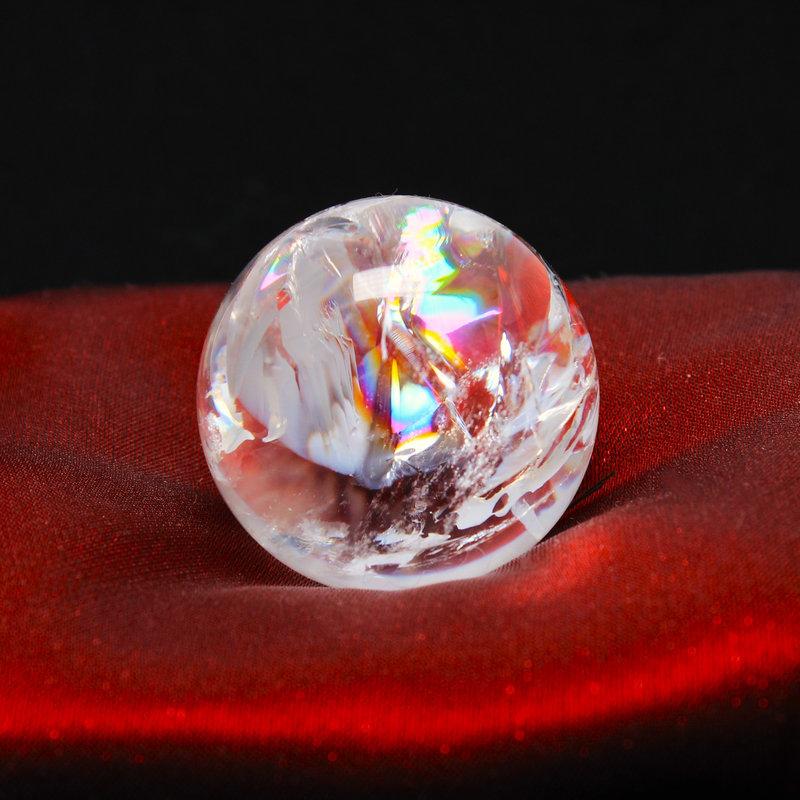 風水 鬼門浄化 運気アップ【虹の光が幸運に導く】アイリスクォーツ