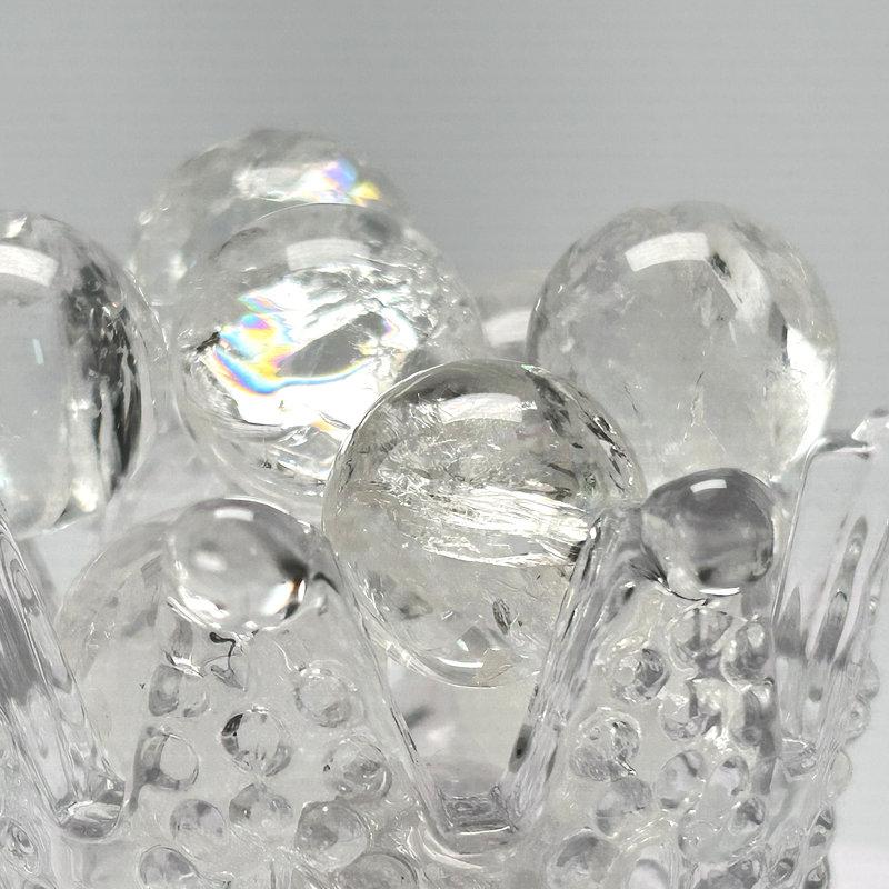 風水 鬼門浄化 運気アップ【虹の光が幸運に導く】アイリスクォーツ