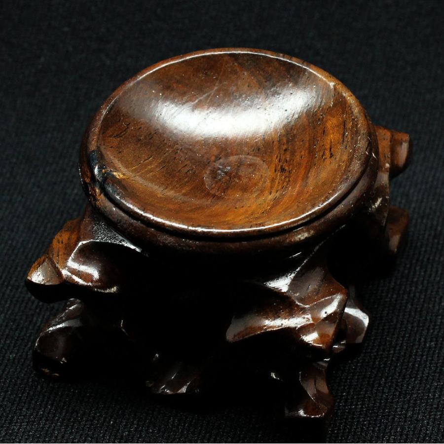 天然石 虹入りシトリン スフィア 約60mm 299g GHSU7 台座付き
