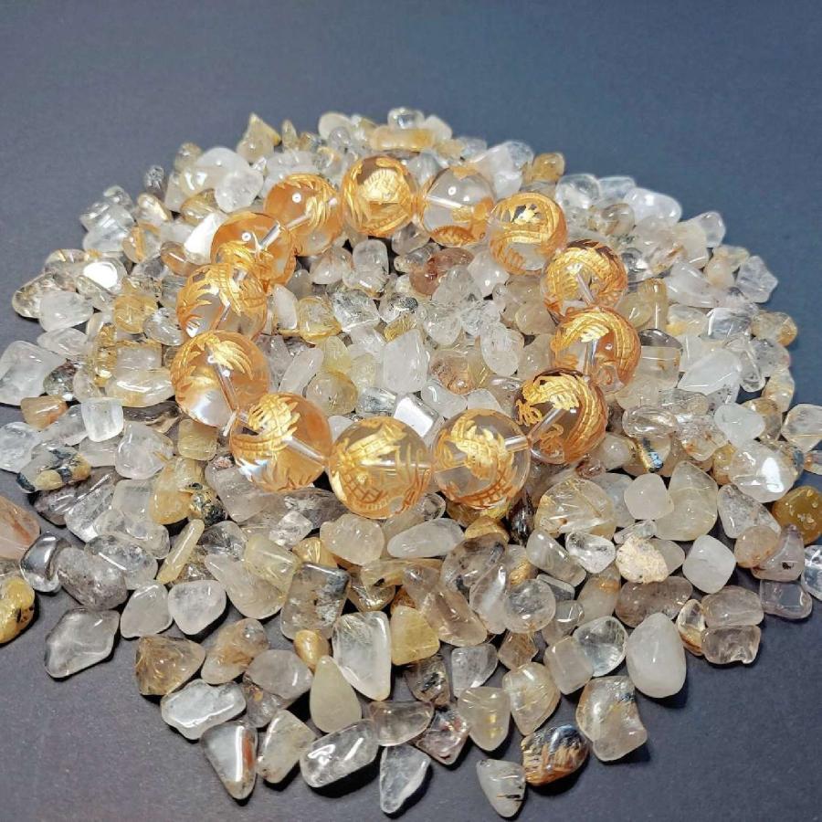 ルチルクォーツ縁起物（如意） ルチルクォーツ縁起物（如意）