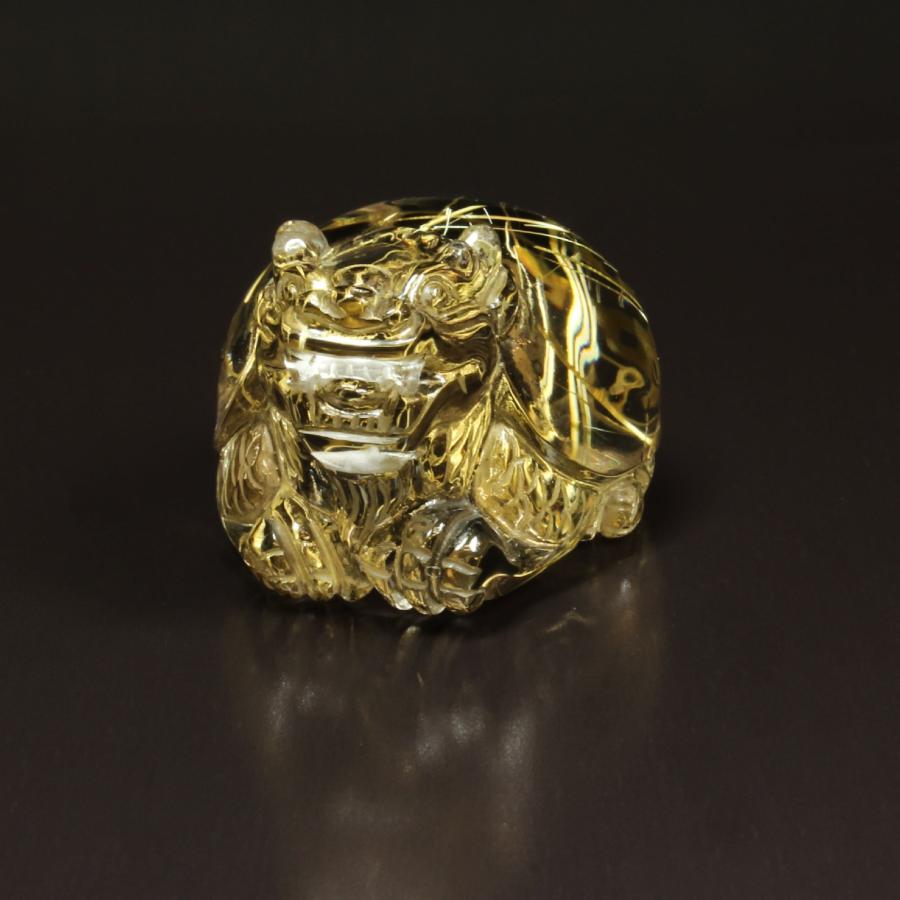 タイチンルチル 圧巻の迫力 龍亀 ロングイ Lng3 / 32g 台座付 順利財源