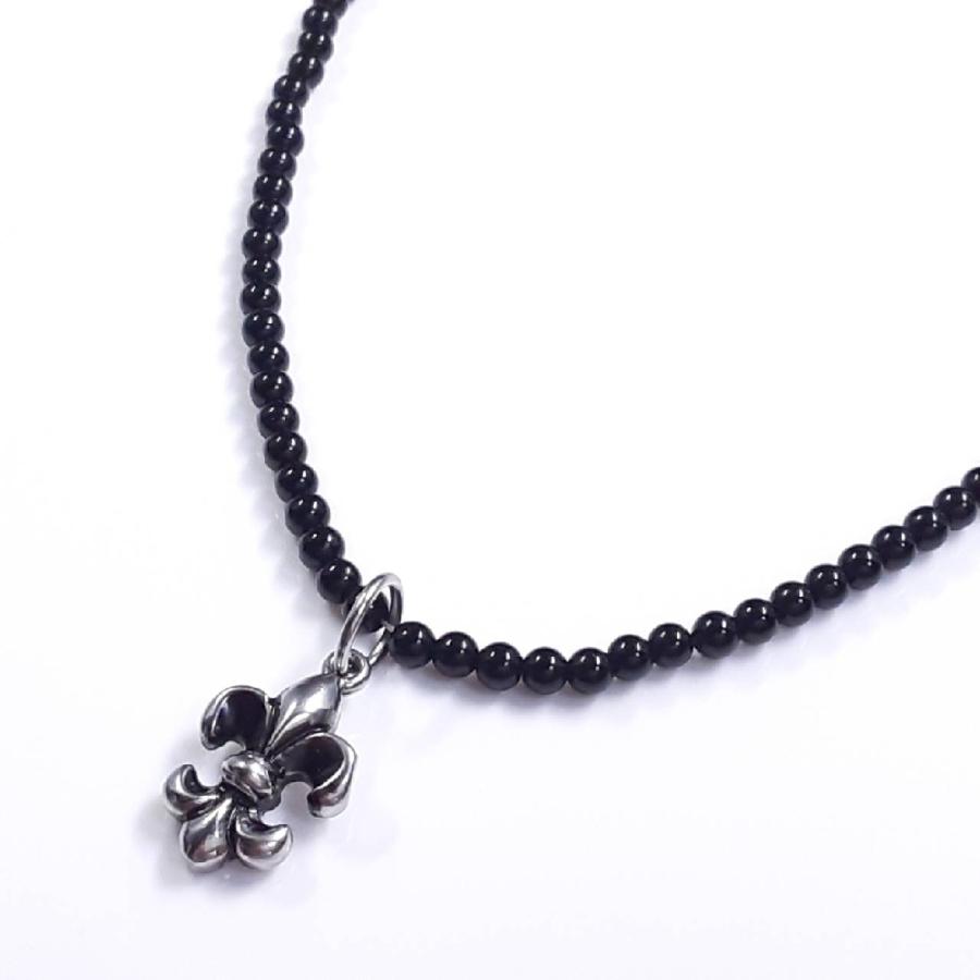 とにかく売れてます!! フレアクロス ブラックオニキス 天然石 ネックレス 漆黒 アクセサリー  送料無料 / 京海堂 |  | 10