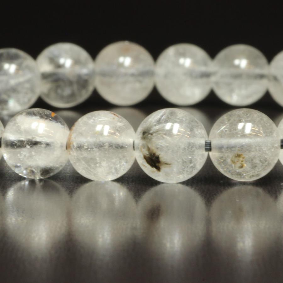 プラチナルチル ブレスレット 神秘のエナジー   8ミリ  一点物 16g  Pr97  銀針水晶 お守り効果 夏 ギフト 京海堂  パワーストーン 天然石アクセサリーの画像