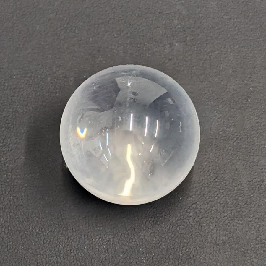 天然石 ミルキークォーツ スフィア 水晶 原石 33ミリ 53g 観賞石