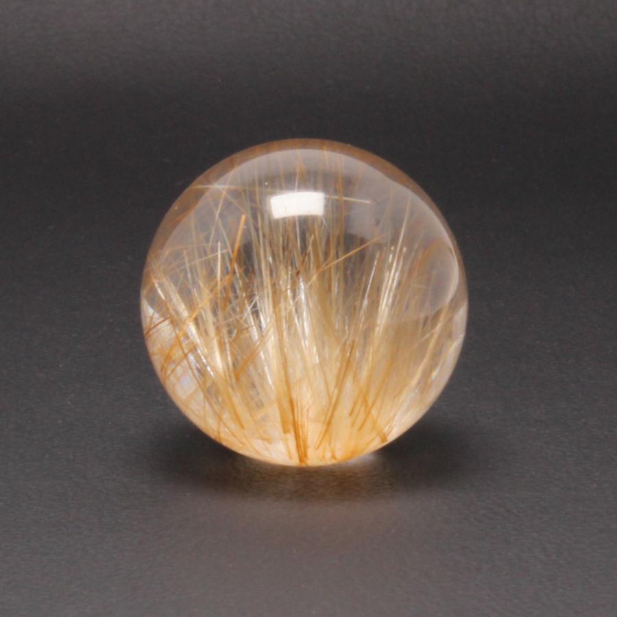 高品質　ルチルクォーツ　スフィア　4.5㎝　ゴールドルチル 祝福のシャワー】ゴールドルチルクォーツ スフィア | Y.S.Y24
