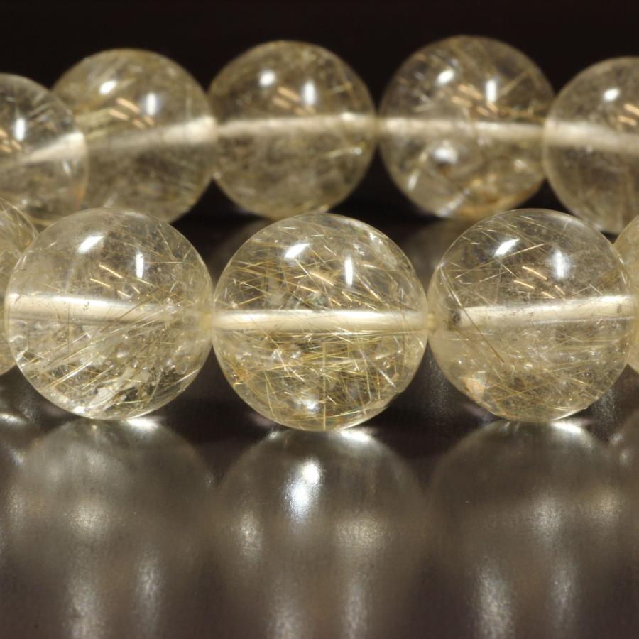 シルバールチルブレスレット 虹たっぷりクォーツ 15ミリ 一点物 SiR29