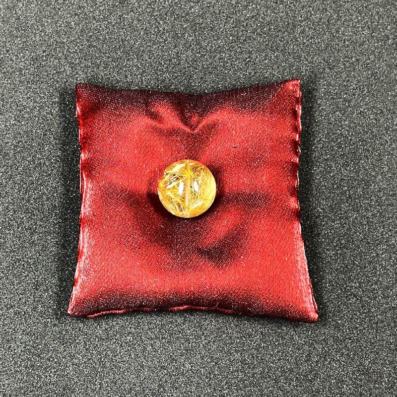 引き出物石の日30％offセール！１６ミリ 一粒売り タイチンルチル 金針