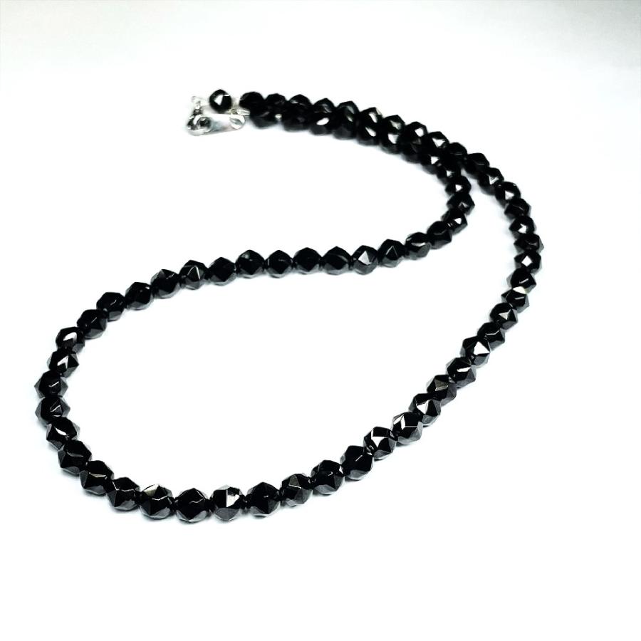 キラキラと美しく輝く!! スターカットスピネル ネックレス 5mm プロ
