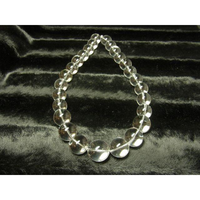 20 mm珠 18 mm珠 を使用 開運 天然石 本水晶 クリスタル ネックレス