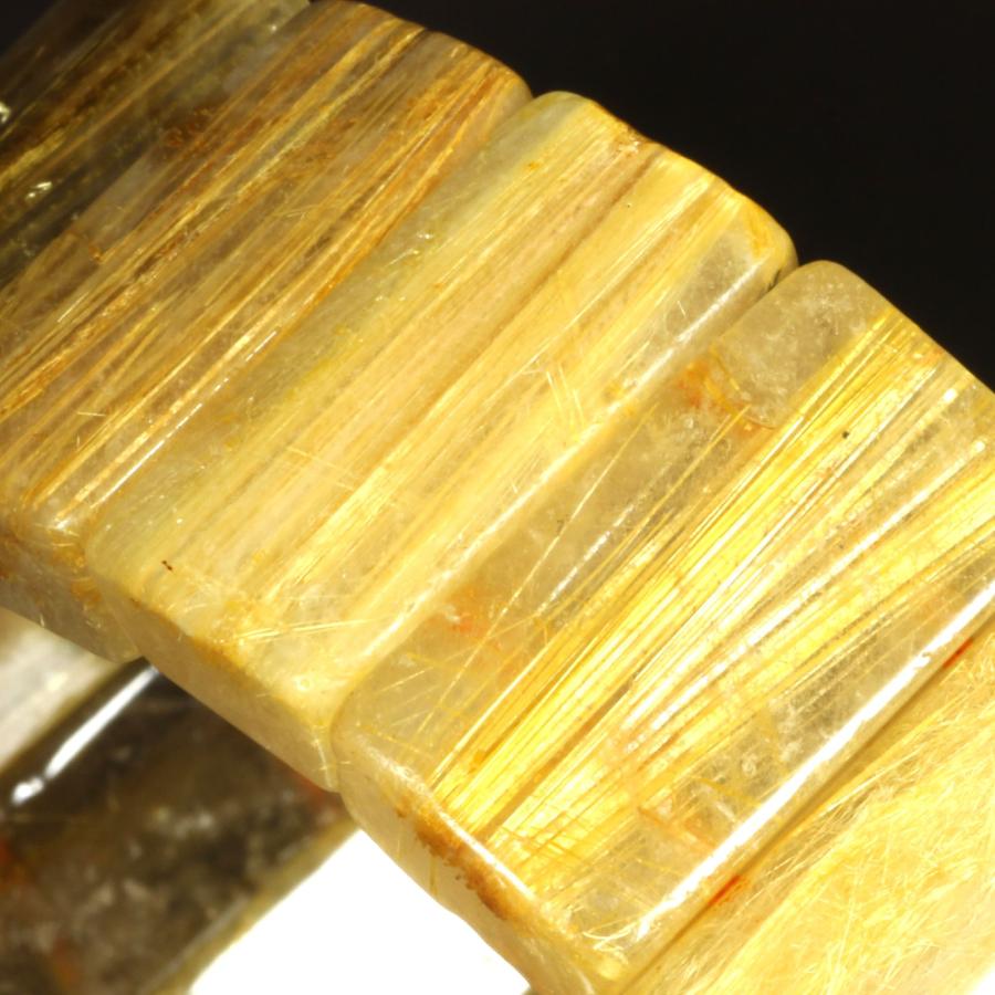 タイチンルチル バングル 圧倒する存在感 23mm 89g 一点物 TB23 【開運セット】 動画有 お守り効果   プレゼントの画像