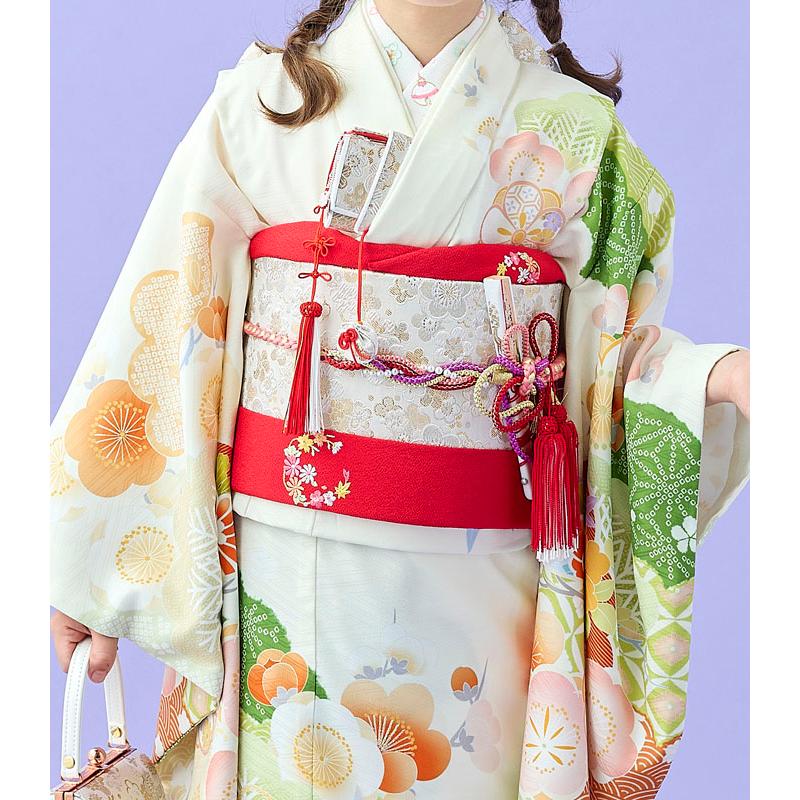 七五三 着物 7歳 女の子 着物フルセット 式部浪漫 ブランド 絵羽 七五三 着物 7歳 女の子 着物フルセット 式部浪漫 ブランド 絵羽