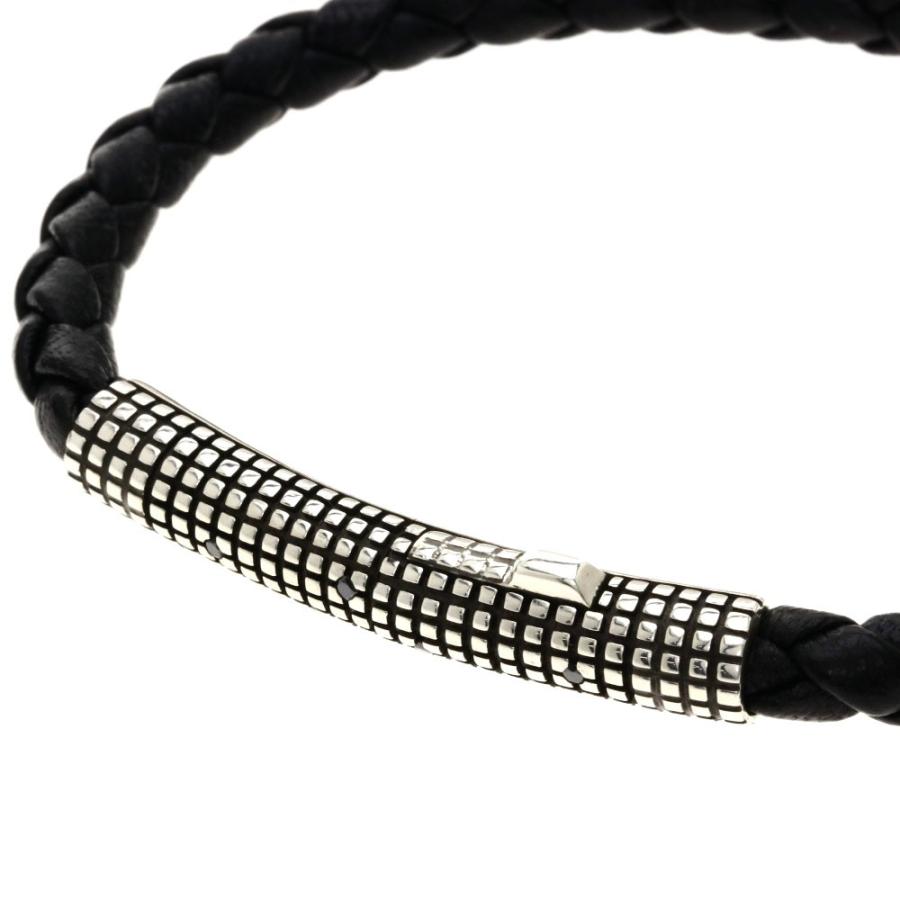 ダミアーニメトロポリタンドリームブレスレットSV925 ブラックダイヤ