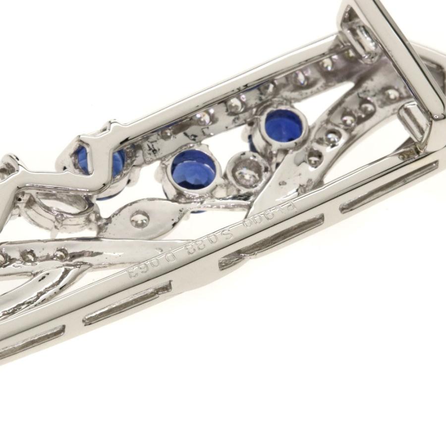 美しい ブランド京の蔵小牧ダイヤモンド 帯留め プラチナPT900 中古 美しい ブランド京の蔵小牧ダイヤモンド 帯留め プラチナPT900 中古