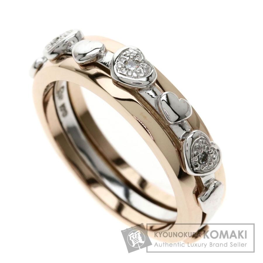 スタージュエリー　指輪　18K ピンクゴールド ダイヤモンドリング 楽天市場】スタージュエリー 6P ダイヤモンド リング・指輪 K18